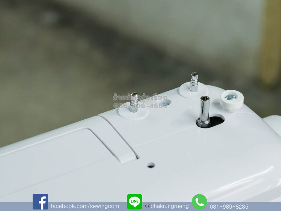 หูหิ้วบนหัวจักร เคลื่อนย้ายได้สะดวก